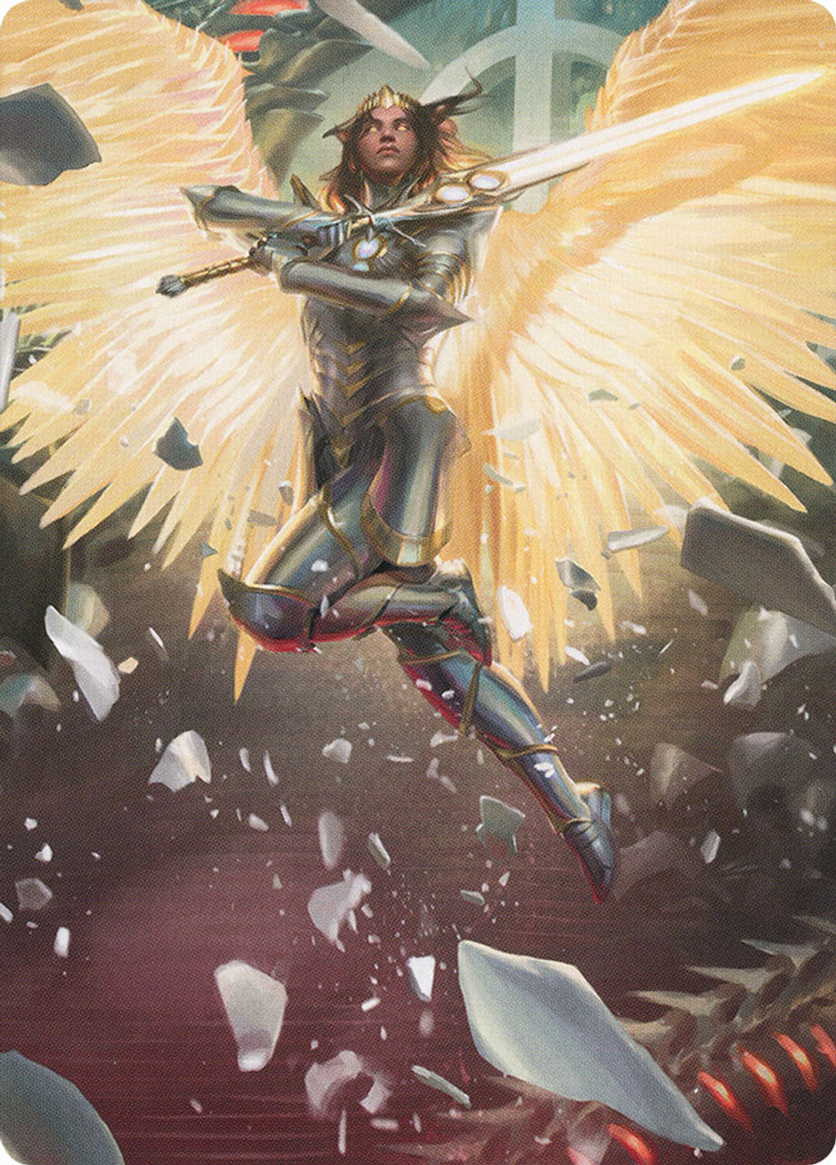 Archangel Elspeth Art Card [March of the Machine Art Series] | Good Games Adelaide SA