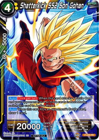 Shatterkick SS2 Son Gohan (P-099) [Promotion Cards] | Good Games Adelaide SA