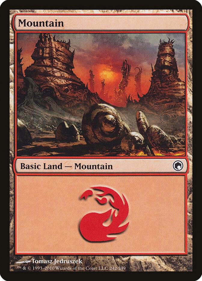 Mountain 242 (Scars of Mirrodin)  | Good Games Adelaide SA