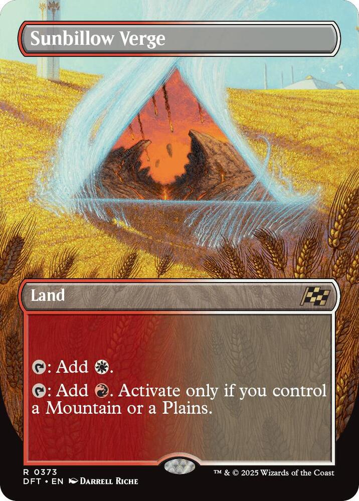 Sunbillow Verge 373 (Aetherdrift)  - Foil | Good Games Adelaide SA