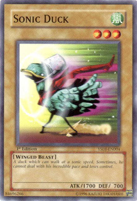 Sonic Duck [YSDJ-EN004] Common | Good Games Adelaide SA