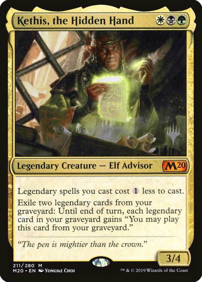 Kethis the Hidden Hand 211 (Promo Pack: Core Set 2020)  - Foil | Good Games Adelaide SA