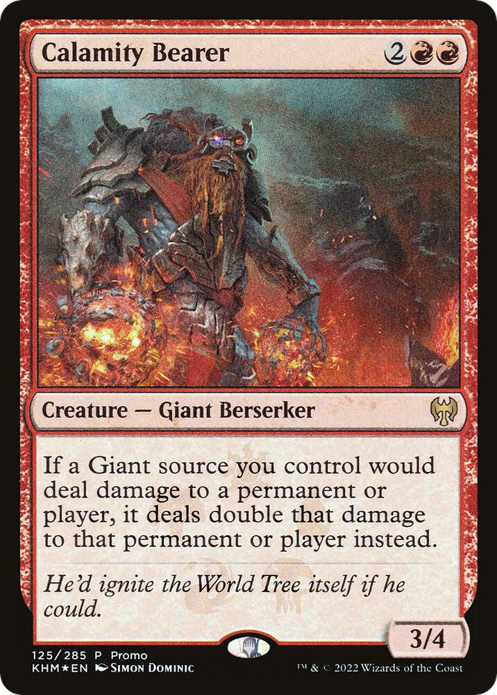 Calamity Bearer 125 (Media Promos)  - Foil | Good Games Adelaide SA
