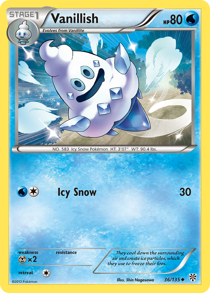 Vanillish (36/135) [Black & White: Plasma Storm] | Good Games Adelaide SA