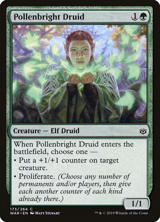 Pollenbright Druid 173 (War of the Spark)  | Good Games Adelaide SA