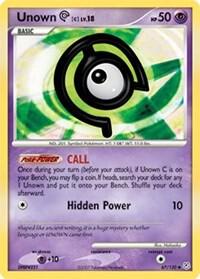 Unown C 67/130 (Diamond and Pearl)  - Reverse Holofoil | Good Games Adelaide SA