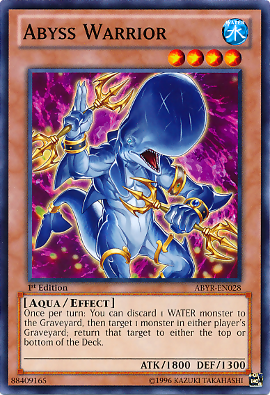 Abyss Warrior [ABYR-EN028] Common | Good Games Adelaide SA