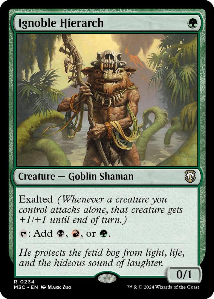 Ignoble Hierarch  234/411 (Commander: Modern Horizons 3)  - Ripple Foil | Good Games Adelaide SA