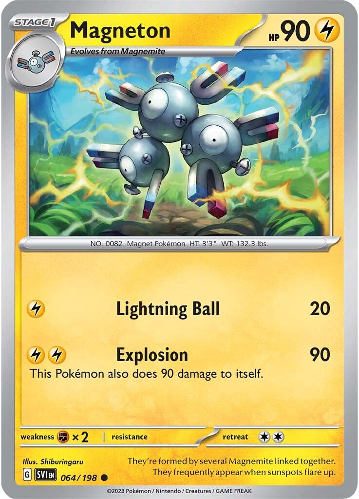 Magneton (064/198) [Scarlet & Violet: Base Set] | Good Games Adelaide SA