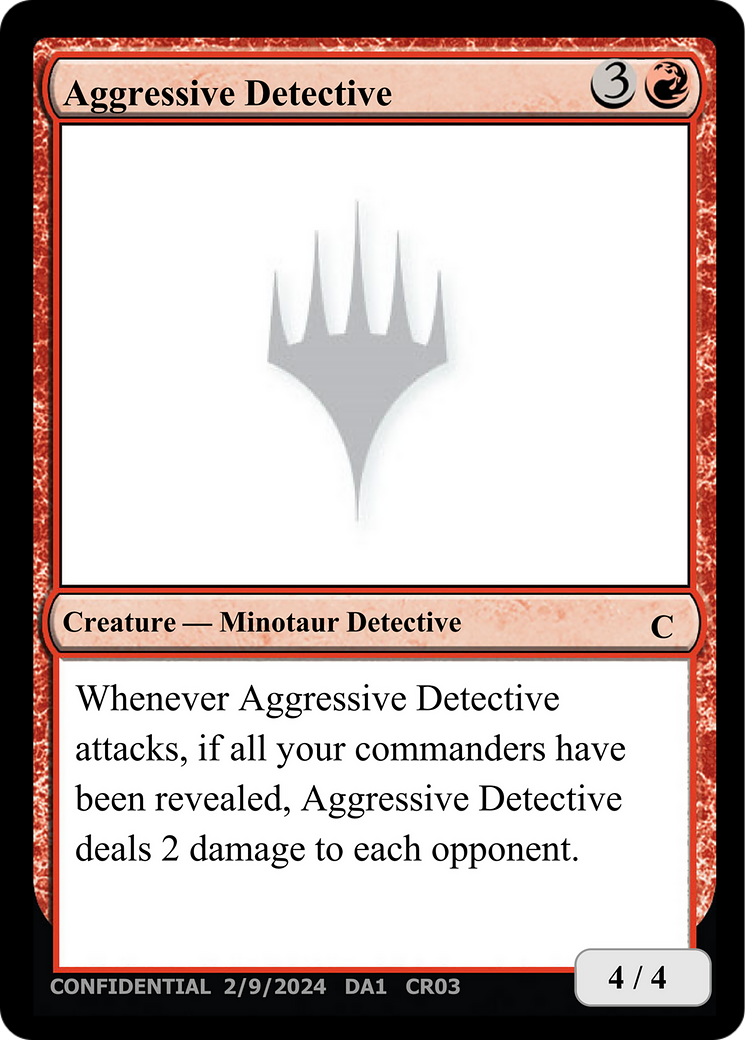 Aggressive Detective [Unknown Event] | Good Games Adelaide SA
