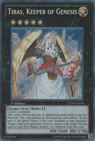 Tiras, Keeper of Genesis [GENF-EN044] Secret Rare | Good Games Adelaide SA