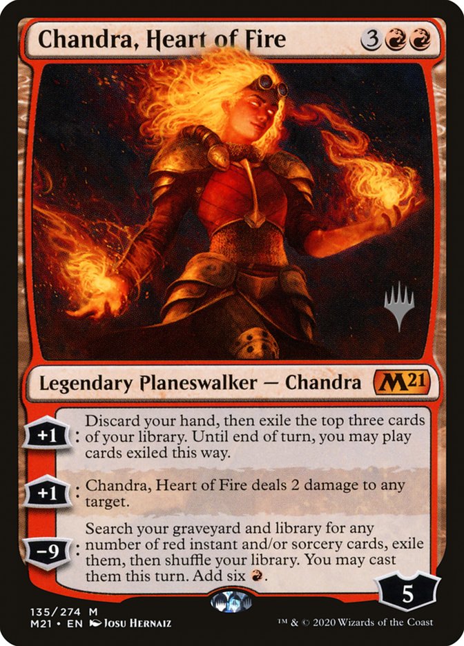 Chandra, Heart of Fire (Promo Pack) [Core Set 2021 Promos] | Good Games Adelaide SA