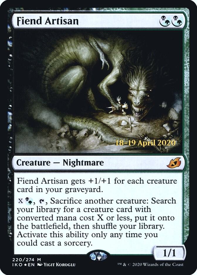 Fiend Artisan 220 (Prerelease Cards)  - Foil | Good Games Adelaide SA