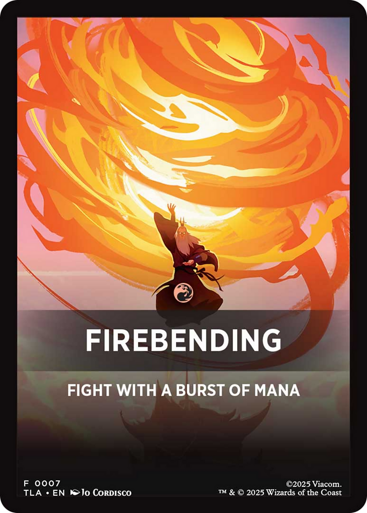 Firebending Theme Card [Avatar: The Last Airbender] | Good Games Adelaide SA