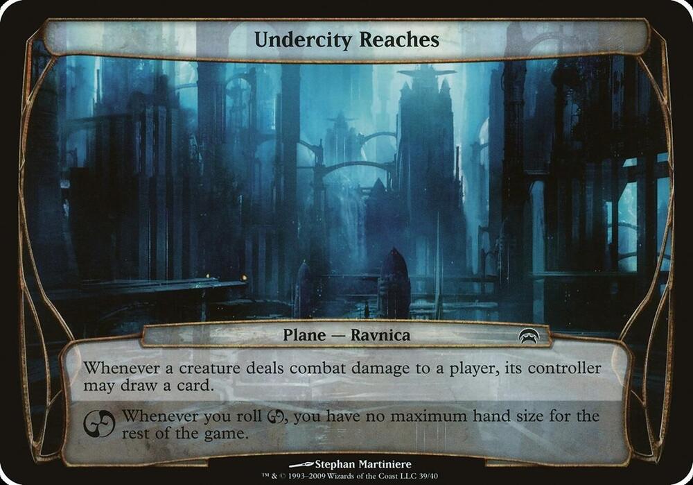 Undercity Reaches Planechase  (Oversize Cards)  | Good Games Adelaide SA