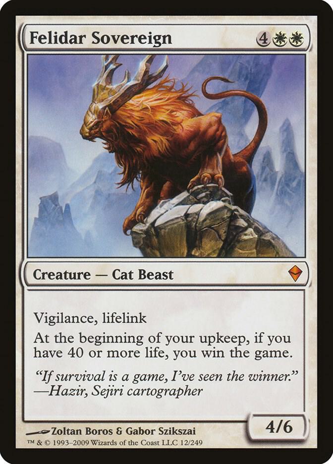 Felidar Sovereign 12 (Zendikar)  - Foil | Good Games Adelaide SA