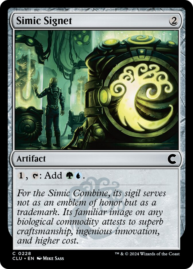 Simic Signet [Ravnica: Clue Edition] | Good Games Adelaide SA