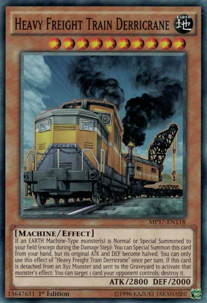 Heavy Freight Train Derricrane [MP17-EN118] Common | Good Games Adelaide SA