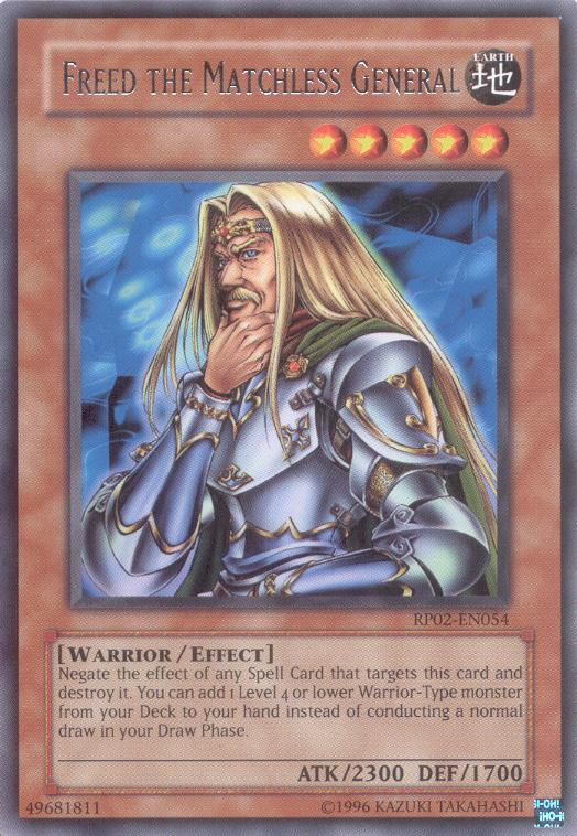Freed the Matchless General [RP02-EN054] Rare | Good Games Adelaide SA