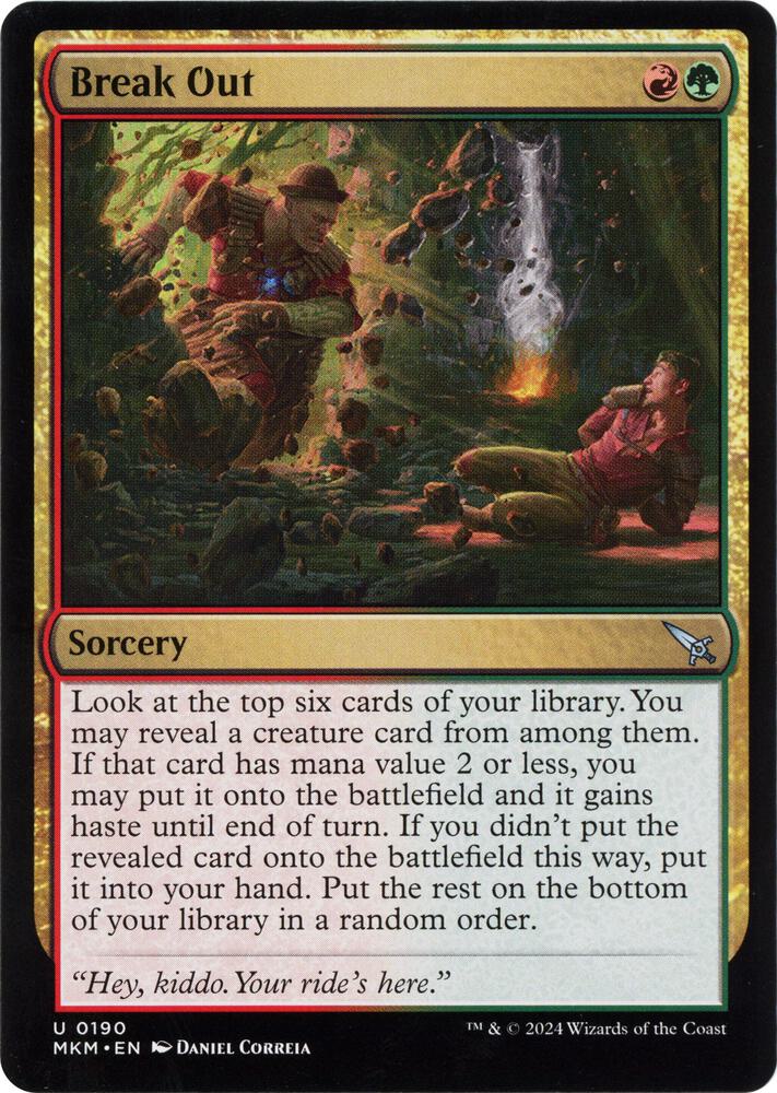 Break Out b 190 (Murders at Karlov Manor)  - Foil | Good Games Adelaide SA