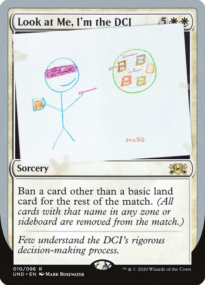 Look at Me, I'm the DCI 10 (Unsanctioned)  | Good Games Adelaide SA