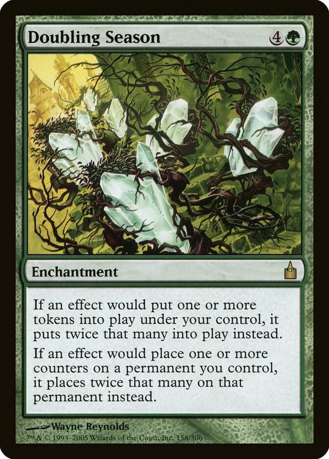 Doubling Season 158 (Ravnica: City of Guilds)  - Foil | Good Games Adelaide SA
