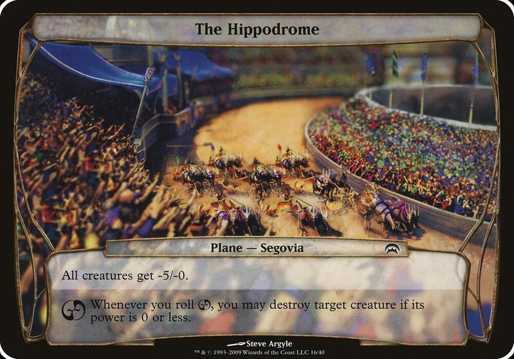 The Hippodrome Planechase  (Oversize Cards)  | Good Games Adelaide SA