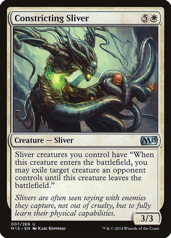 Constricting Sliver 7 (Magic 2015 (M15))  - Foil | Good Games Adelaide SA