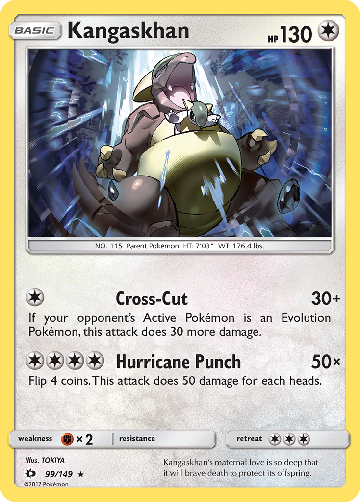 Kangaskhan (99/149) [Sun & Moon: Base Set] | Good Games Adelaide SA