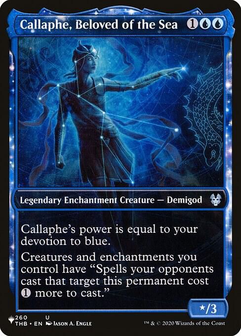 Callaphe Beloved of the Sea Showcase 260/254 (The List Reprints)  | Good Games Adelaide SA
