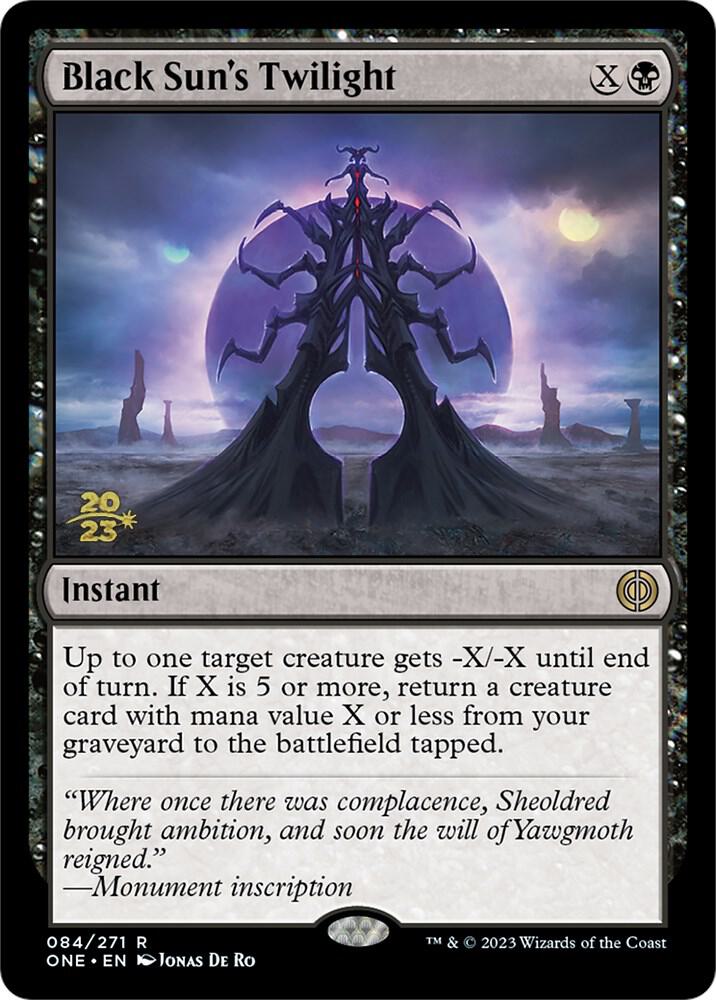 Black Suns Twilight 84 (Prerelease Cards)  - Foil | Good Games Adelaide SA