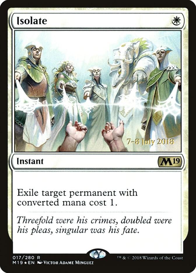 Isolate 17 (Prerelease Cards)  - Foil | Good Games Adelaide SA
