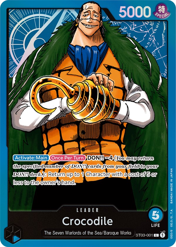 Crocodile (001) [Starter Deck: The Seven Warlords of The Sea] | Good Games Adelaide SA