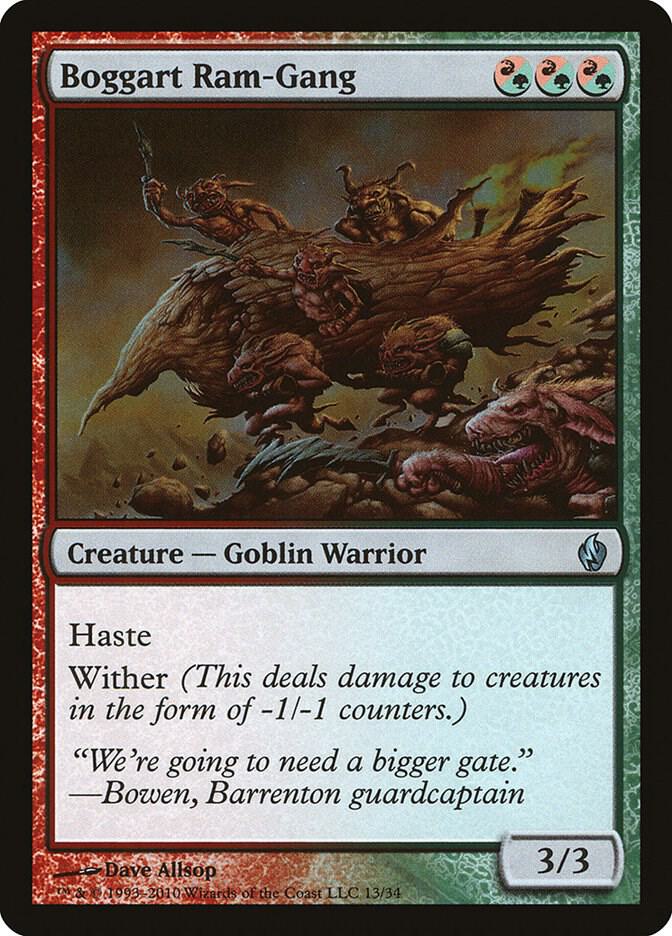 Boggart Ram Gang 13 (Premium Deck Series: Fire and Lightning)  - Foil | Good Games Adelaide SA