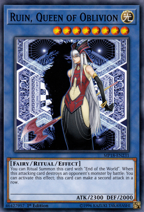Ruin, Queen of Oblivion [MP18-EN231] Common | Good Games Adelaide SA