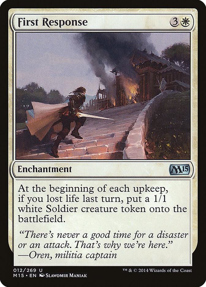 First Response 12 (Magic 2015 (M15))  - Foil | Good Games Adelaide SA