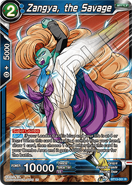 Zangya, the Savage (Rare) [BT13-051] | Good Games Adelaide SA
