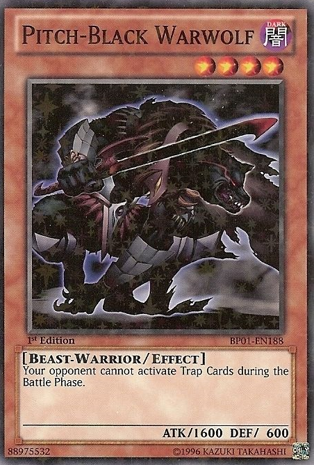Pitch-Black Warwolf [BP01-EN188] Starfoil Rare | Good Games Adelaide SA