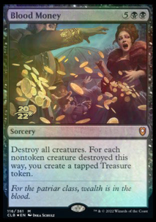Blood Money [Commander Legends: Battle for Baldur's Gate Prerelease Promos] | Good Games Adelaide SA