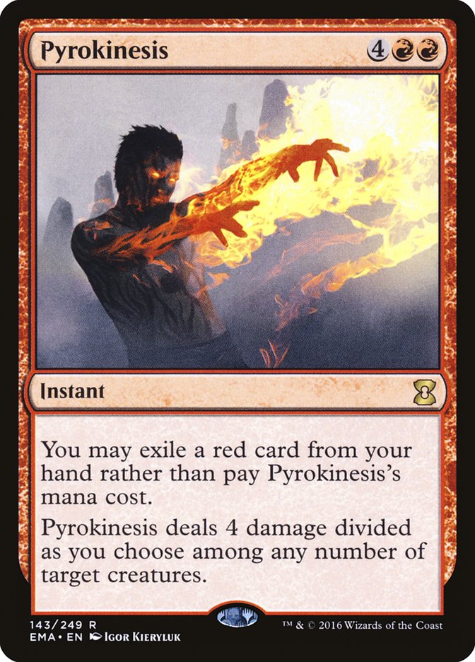 Pyrokinesis 143 (Eternal Masters)  - Foil | Good Games Adelaide SA