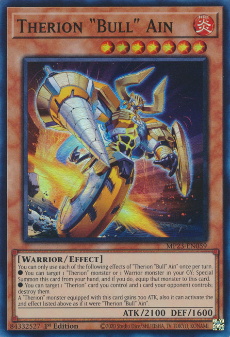 Therion "Bull" Ain [MP23-EN059] Super Rare | Good Games Adelaide SA