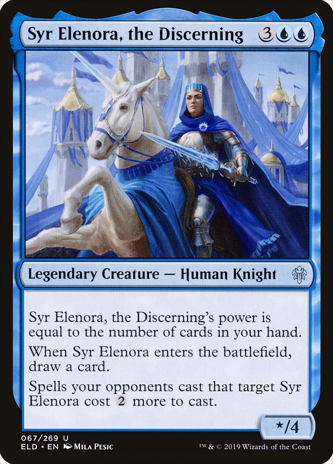 Syr Elenora, the Discerning [Throne of Eldraine] | Good Games Adelaide SA