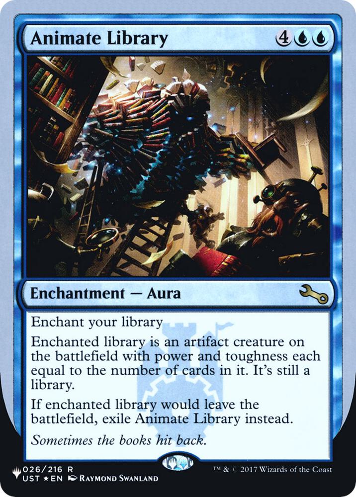 Animate Library 026/216 (The List Reprints)  - Foil | Good Games Adelaide SA
