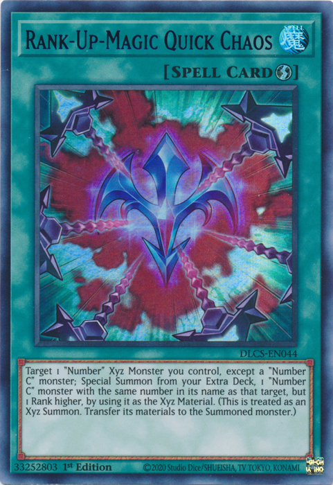 Rank-Up-Magic Quick Chaos (Purple) [DLCS-EN044] Ultra Rare | Good Games Adelaide SA