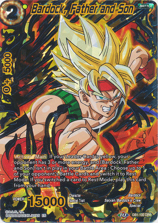 Bardock, Father and Son (DB1-100) [Dragon Brawl] | Good Games Adelaide SA