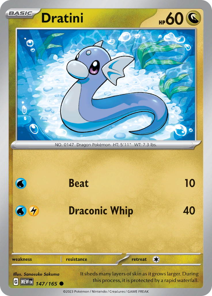 Dratini (147/165) [Scarlet & Violet: 151] | Good Games Adelaide SA