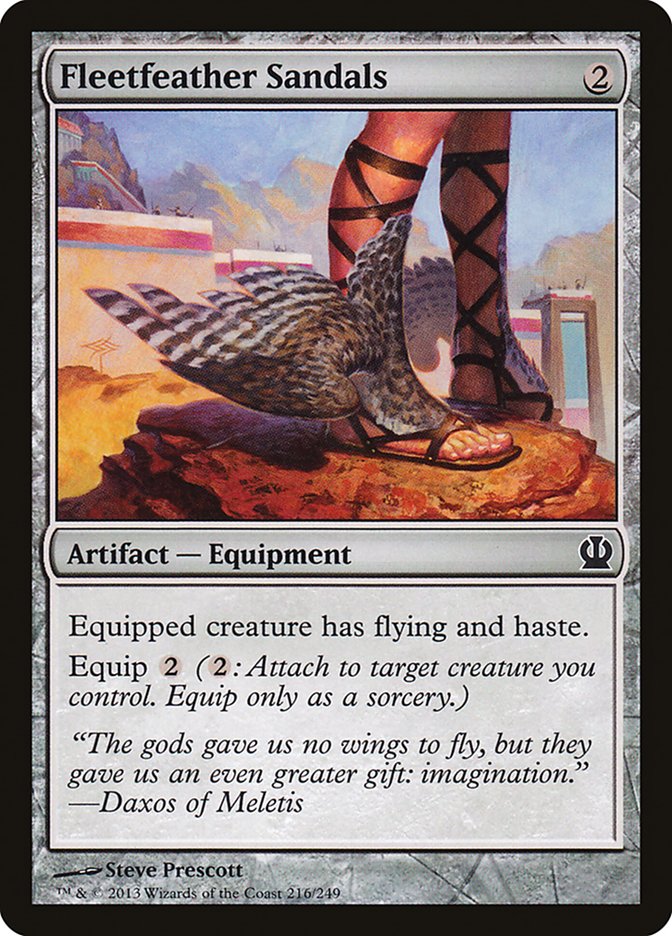 Fleetfeather Sandals [Theros] | Good Games Adelaide SA