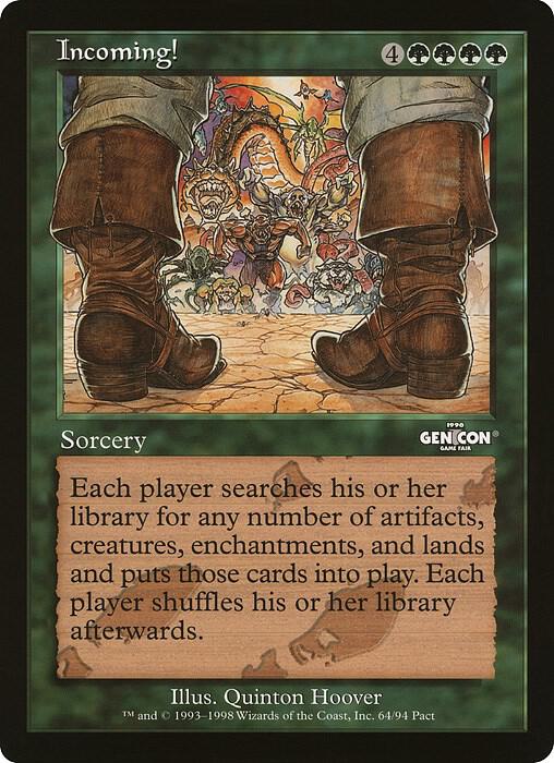 Incoming Arena League  (Oversize Cards)  | Good Games Adelaide SA