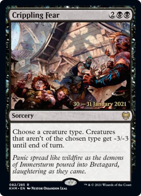 Crippling Fear 82 (Prerelease Cards)  - Foil | Good Games Adelaide SA