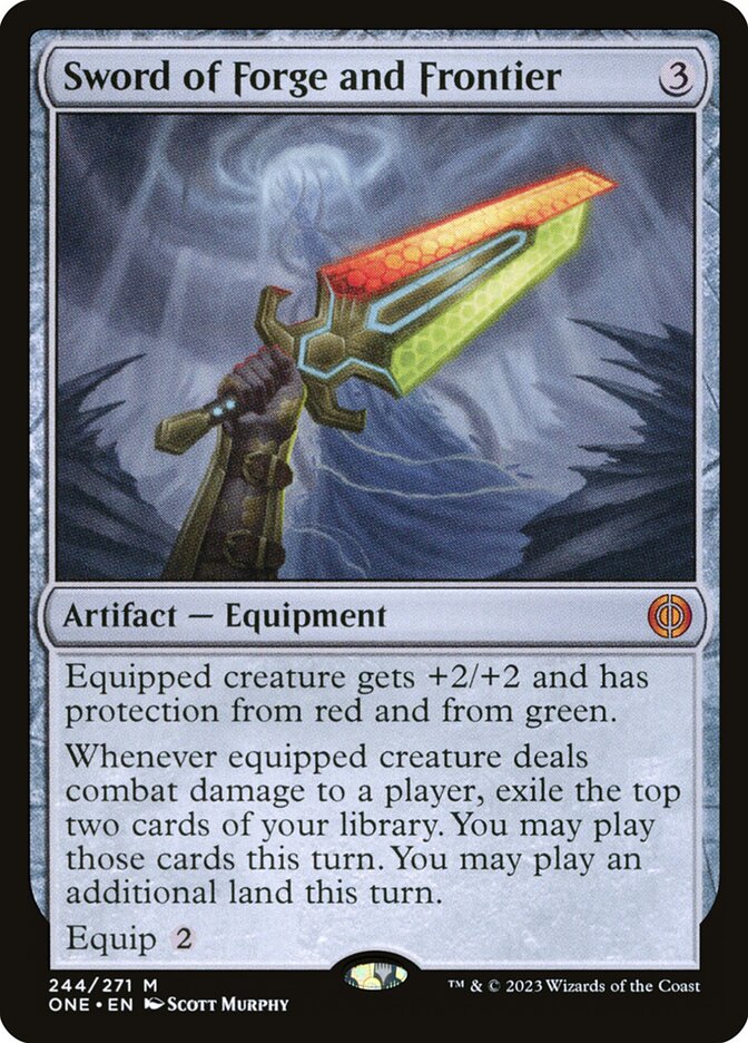 Sword of Forge and Frontier 244 (Phyrexia: All Will Be One)  | Good Games Adelaide SA